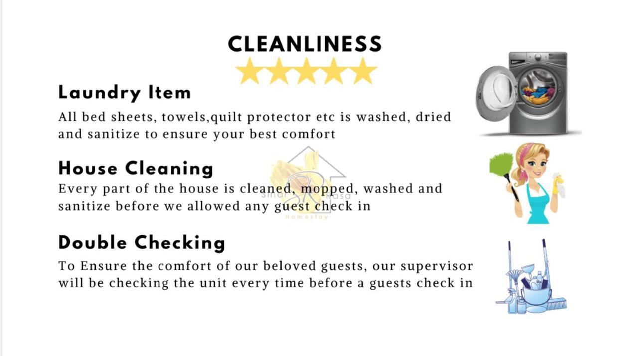 שאה אלאם Sinar Rasa Homestay At I-Soho, I-City מראה חיצוני תמונה A sample of a cleanliness policy