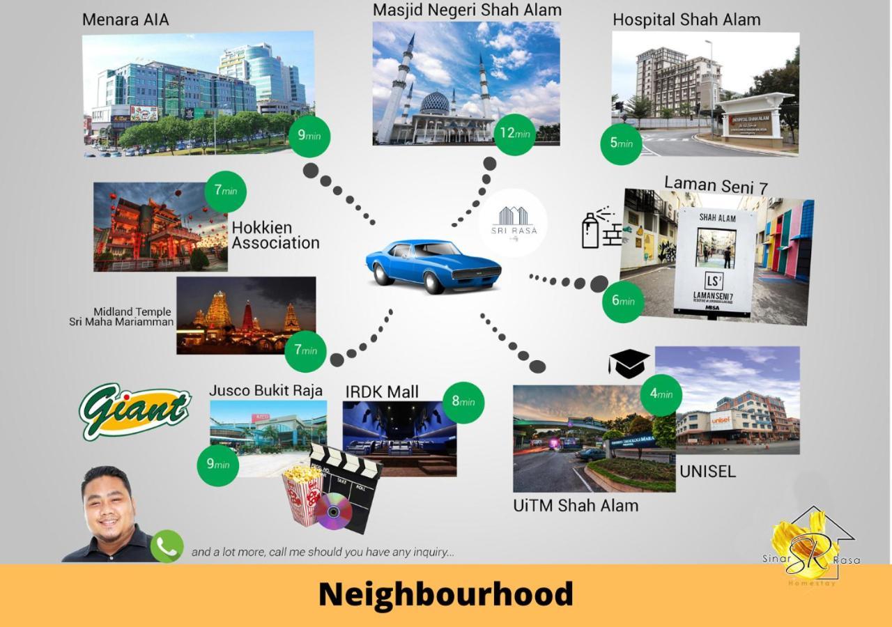 שאה אלאם Sinar Rasa Homestay At I-Soho, I-City מראה חיצוני תמונה Neighbourhood