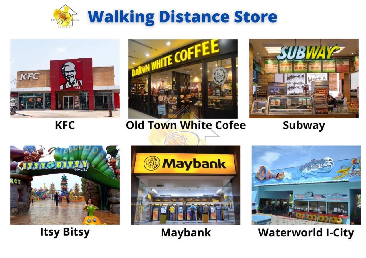 שאה אלאם Sinar Rasa Homestay At I-Soho, I-City מראה חיצוני תמונה Walking Distance Store