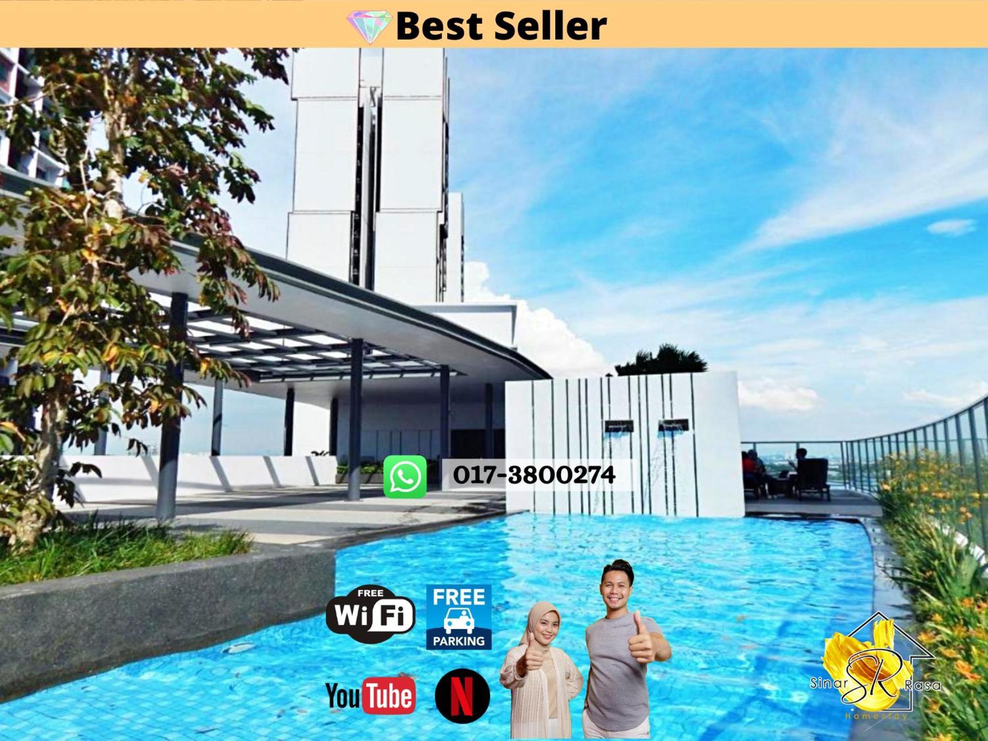 שאה אלאם Sinar Rasa Homestay At I-Soho, I-City מראה חיצוני תמונה Sky Pool